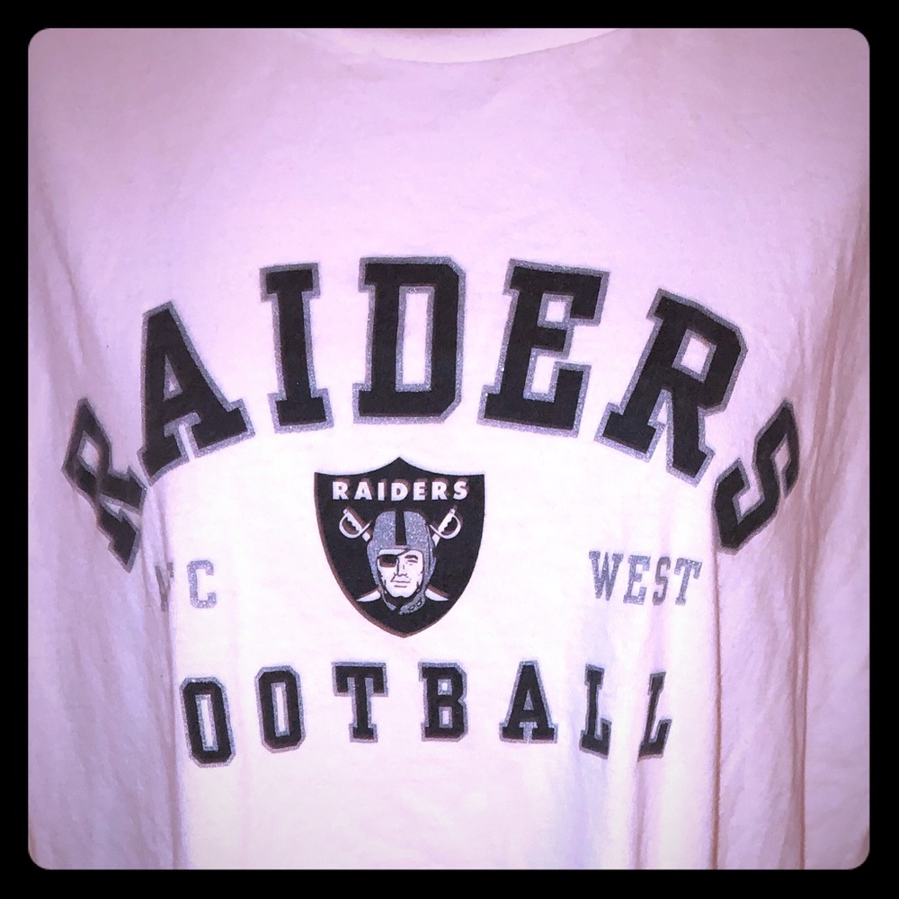 MENS XL RAIDERS LONG SLEEVED TEE