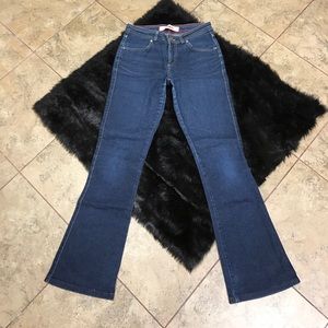 Women's Mavi Low Rise Bootcut Denim Jeans Size 27