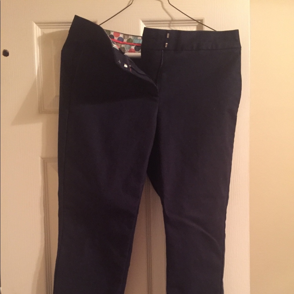 Boden Navy Capris