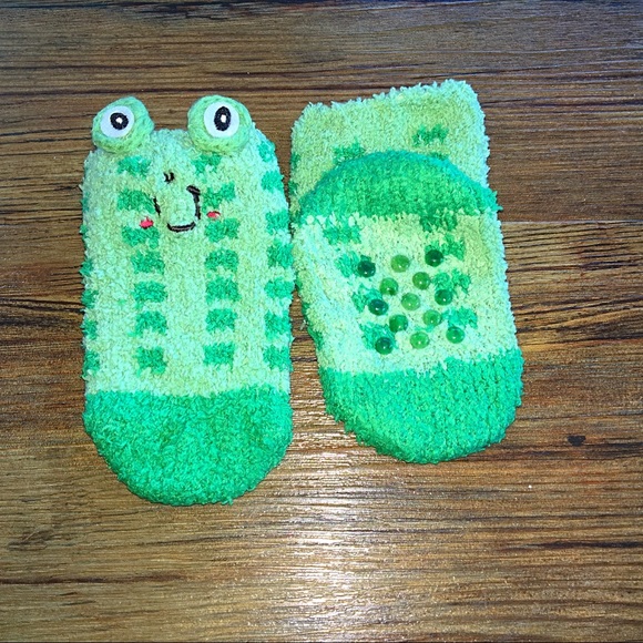 My Lil Pet 🐸" WARM Anti Slip Socks - Picture 2 of 4