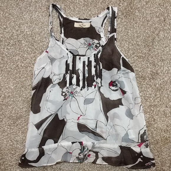 Hollister Floral tank top - Picture 1 of 5