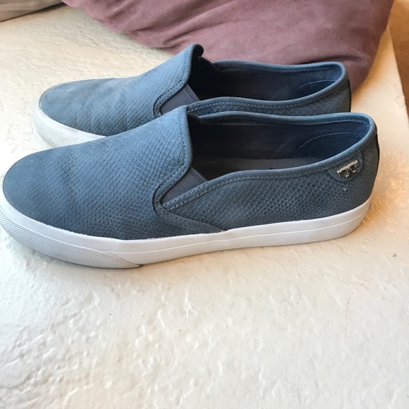 Tory Burch Slip-on shoes with suede upper and rubber sole  Tory Burch Slip-On shoes
