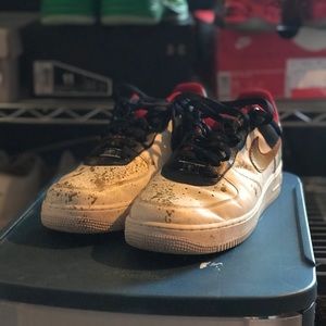 Air Force 1 Splatter Paint Custom