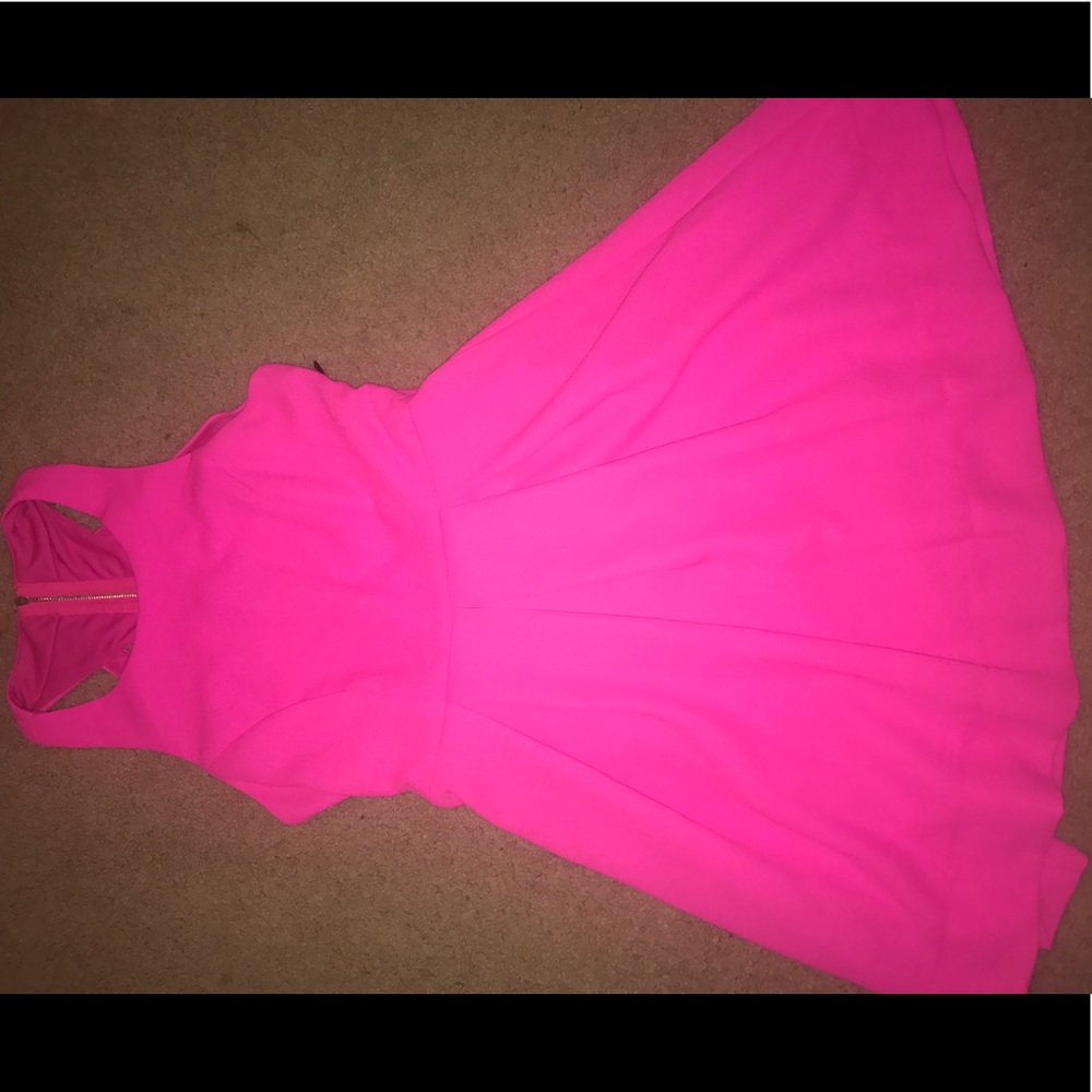 Pink racerback mini dress from Lulus unworn