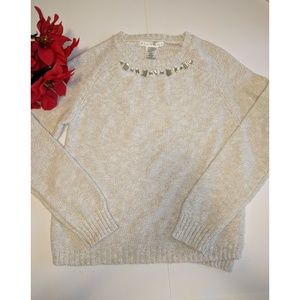 MAX STUDIO embellished sweater