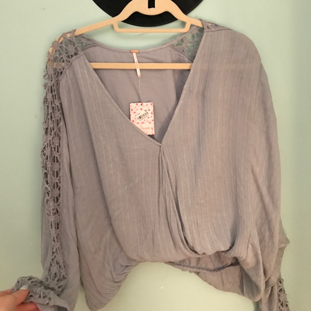 Free people long sleeve shirt