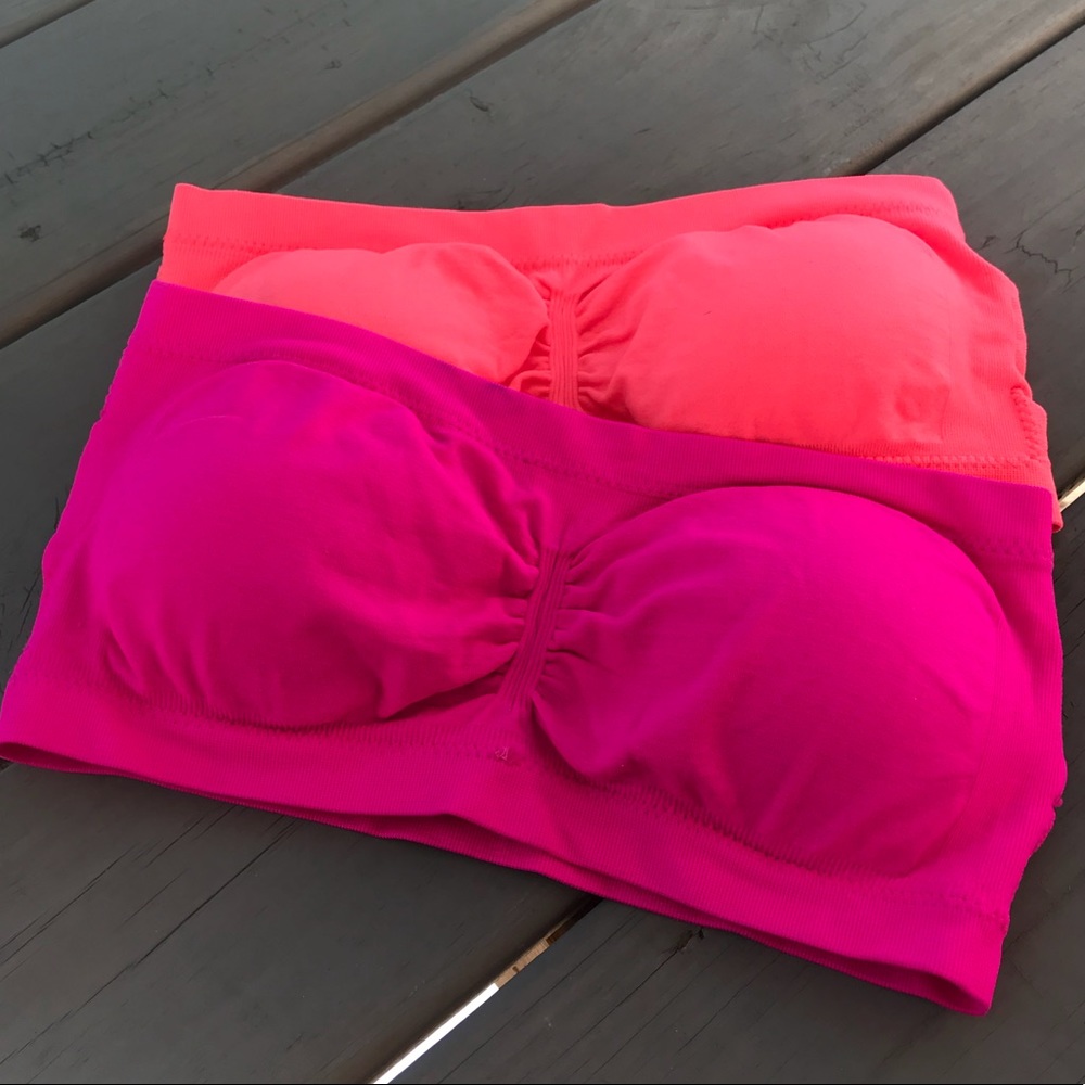 NWOT 2 for $10 Strapless Padded Bra Bandeau