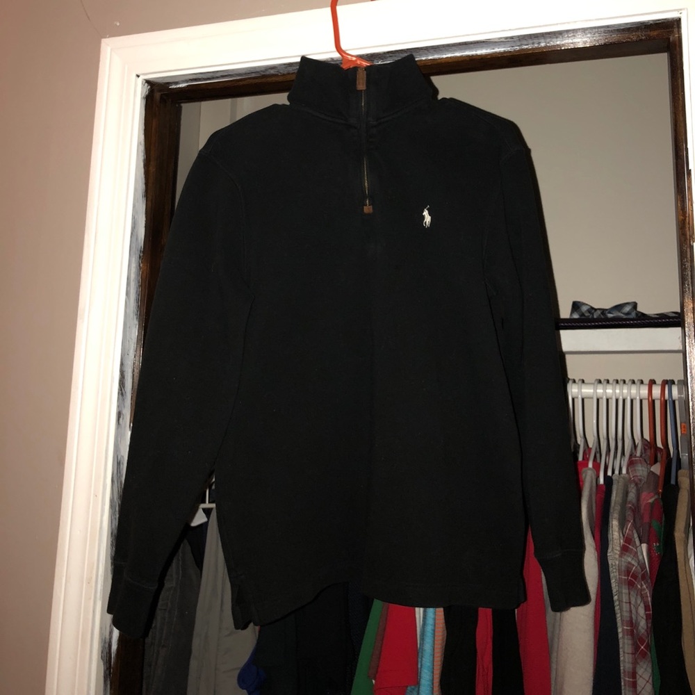 Polo by Ralf Lauren Quarter Zip Sweater