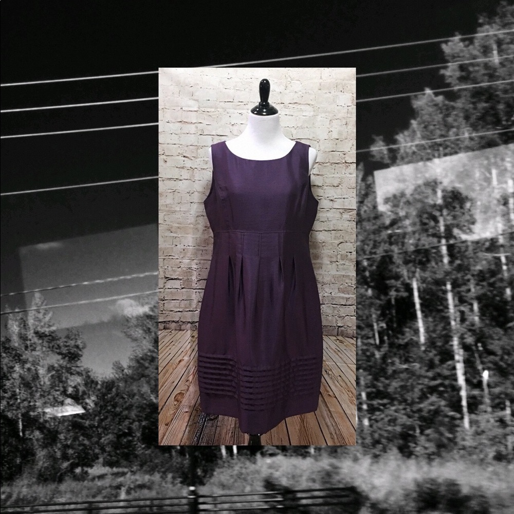 ✨ELIZA J✨ Size 16 Classy Eggplant Evening Dress