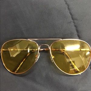 Yellow urban outfitters aviators