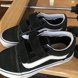Kids black vans