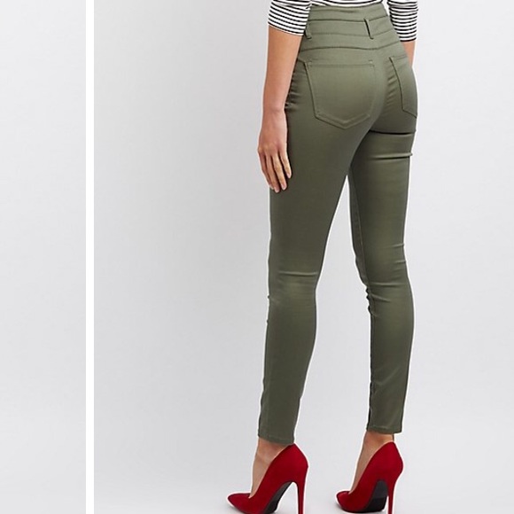 charlotte russe high waisted pants