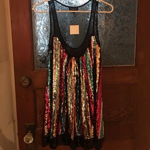 Bebe Sequin Dress