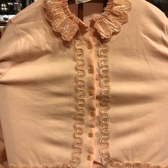 Vintage 60’s pink cardi. 1 of kind mint cond. - Picture 2 of 4