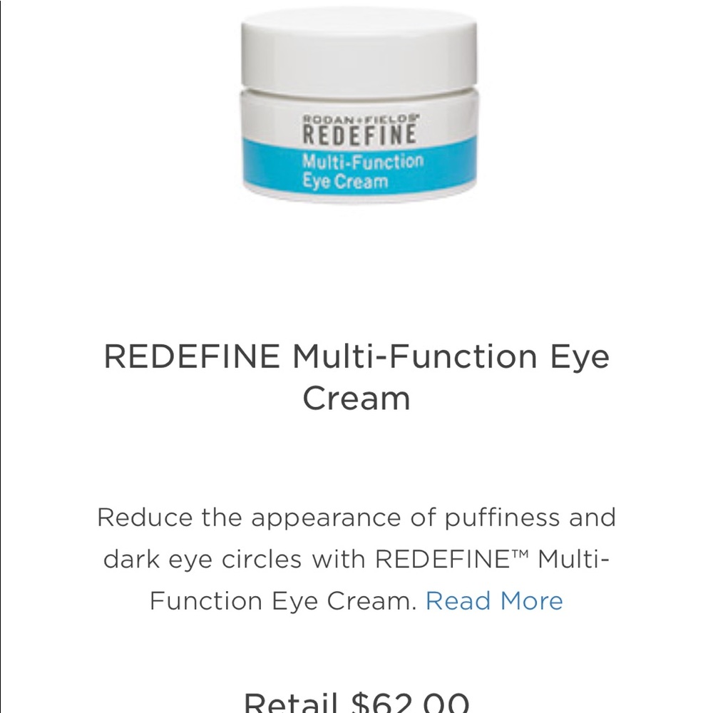 Rodan and Fields multifunction eye cream