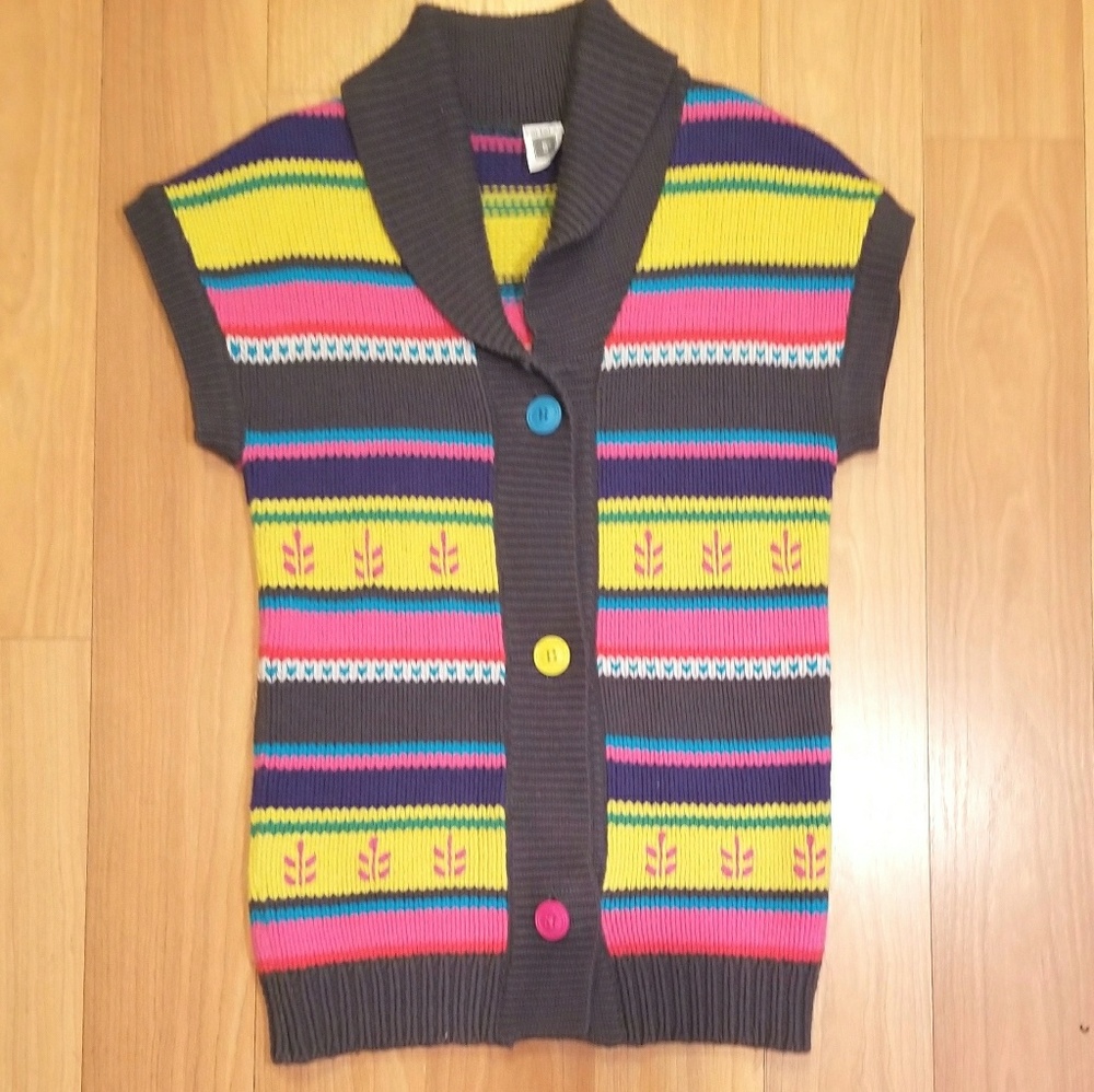 * CARTER'S Colorful Striped Sweater