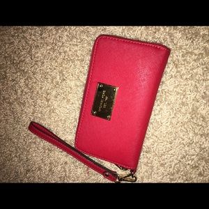 Michael Kors wristlet wallet