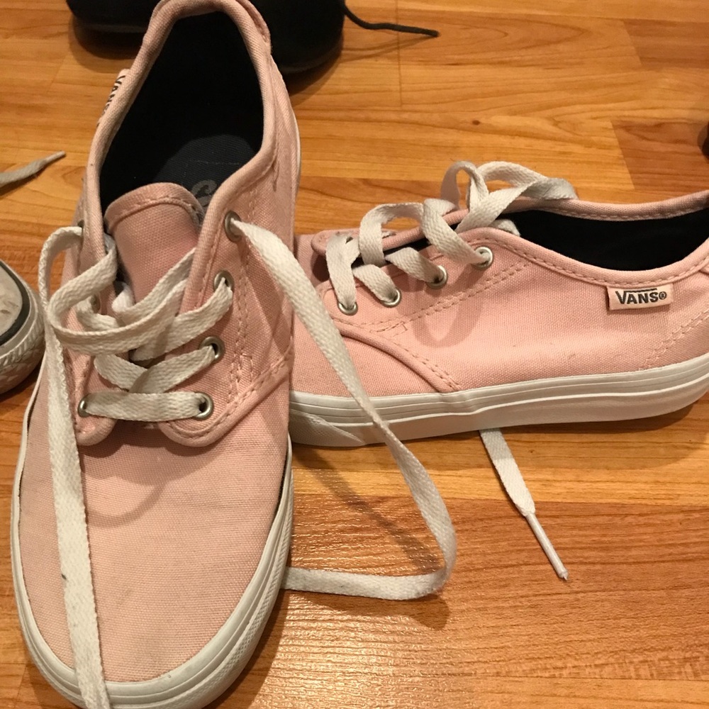 Little Girl Vans & Chucks together