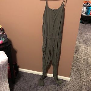 Olive green jumpsuit