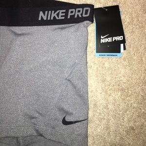 Gray Nike Compression Shorts w/ tags