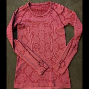 Lululemon swifty long sleeve