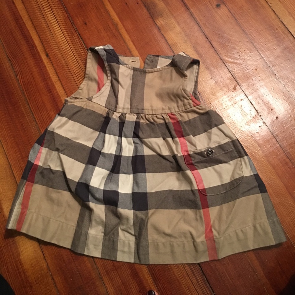 Authentic infant Burberry dress