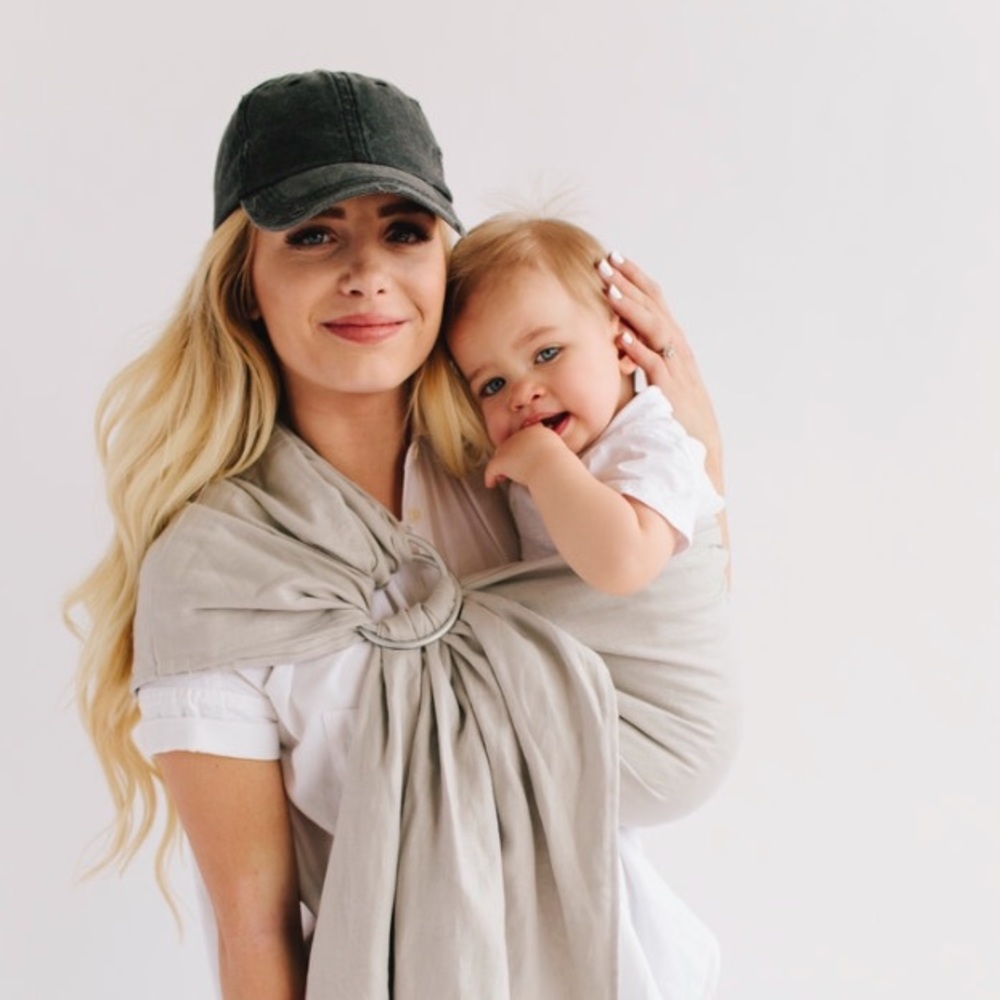 WILD LARK DOUBLE LINEN RING SLING