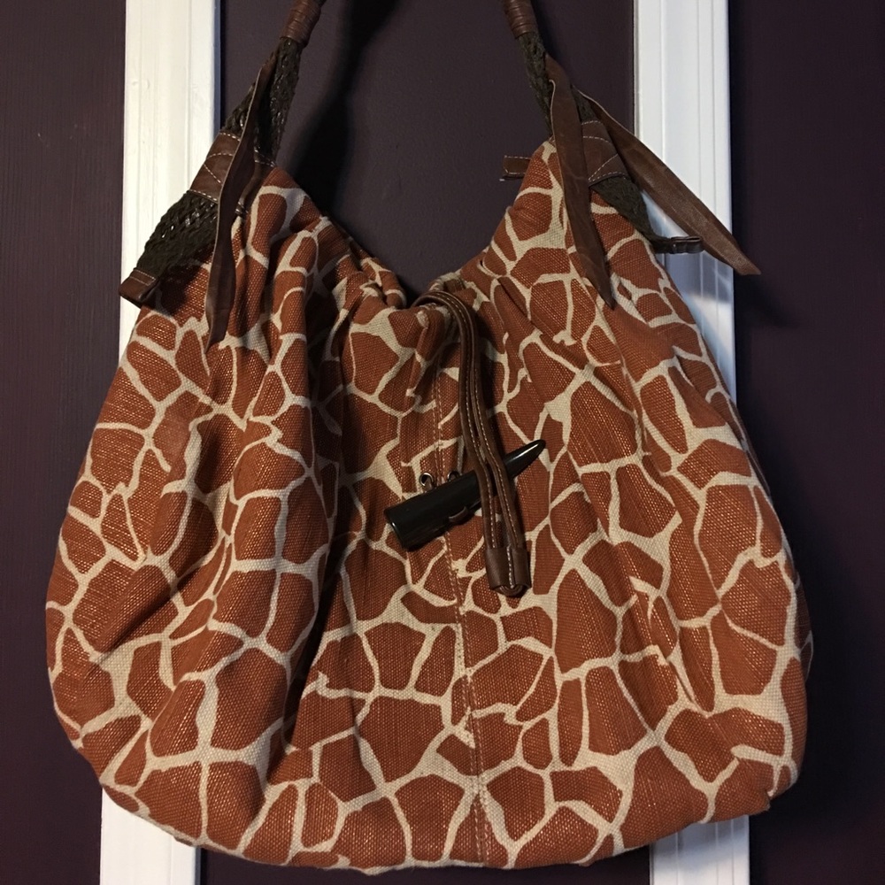 Animal Print Hobo