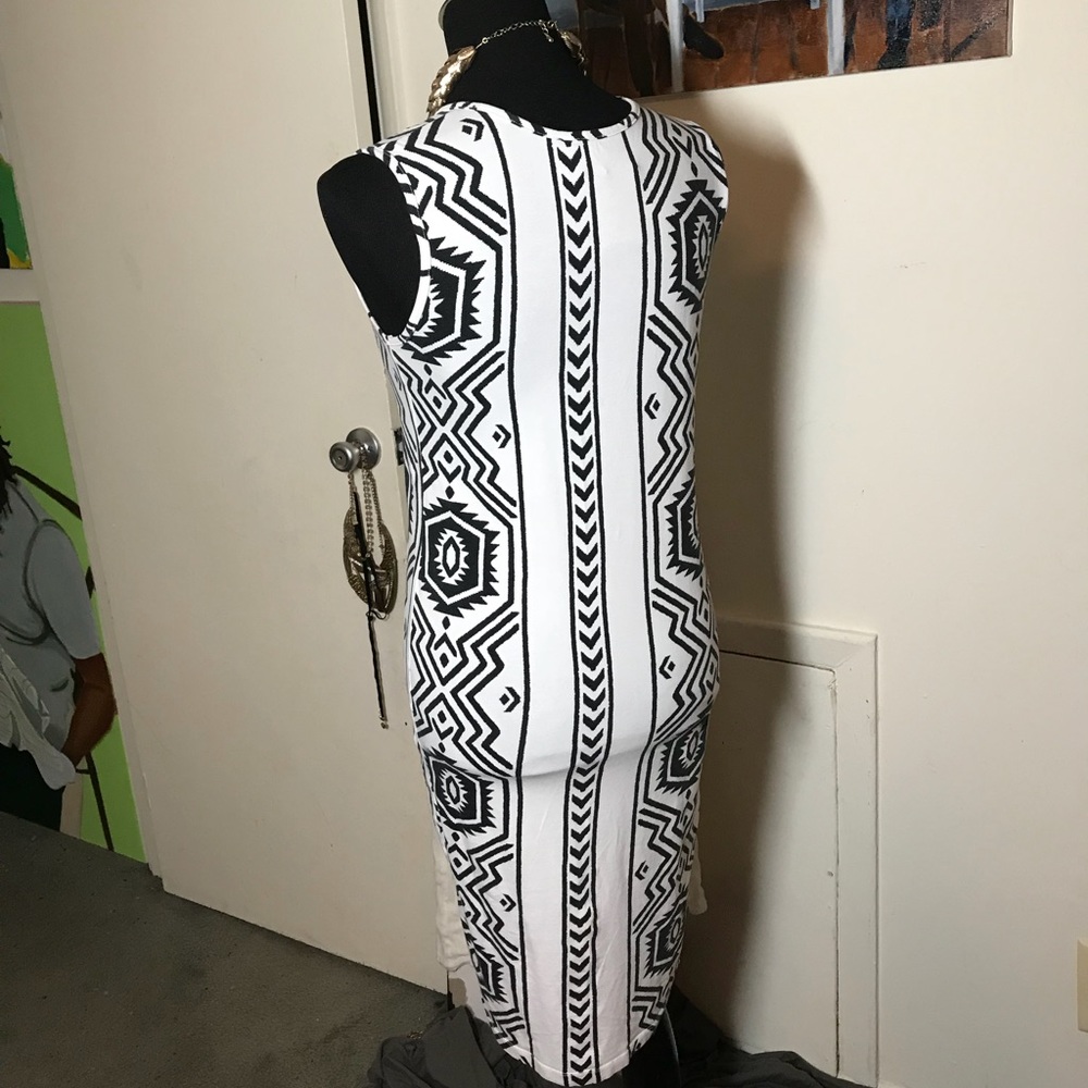 Aztec Midi Dress