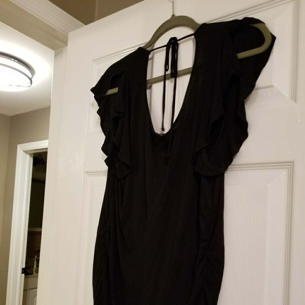 Maternity black tee