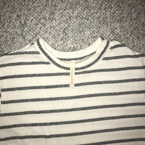 Stripe Ruffle Top - Picture 5 of 5