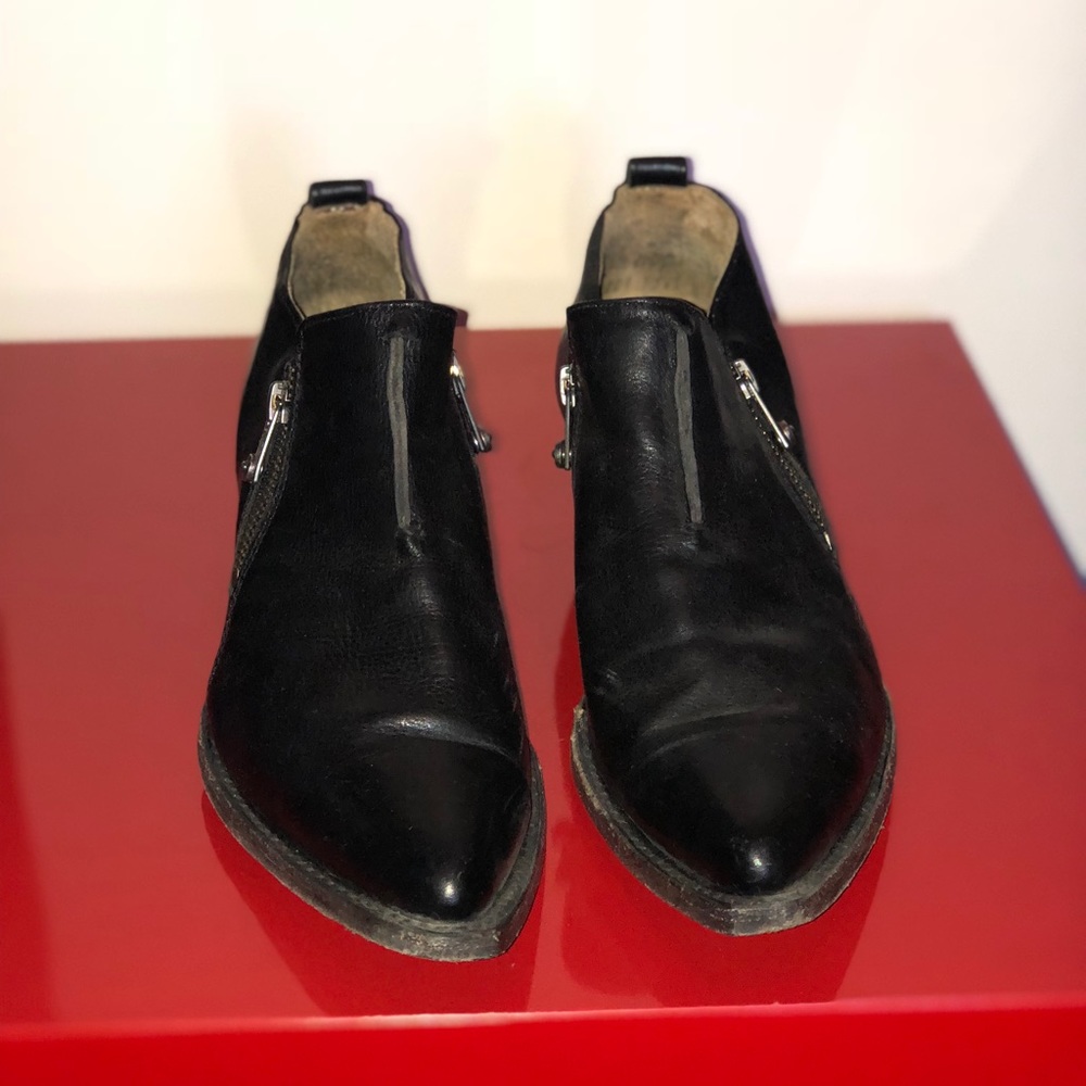 Frye Sacha Double Zip Booties