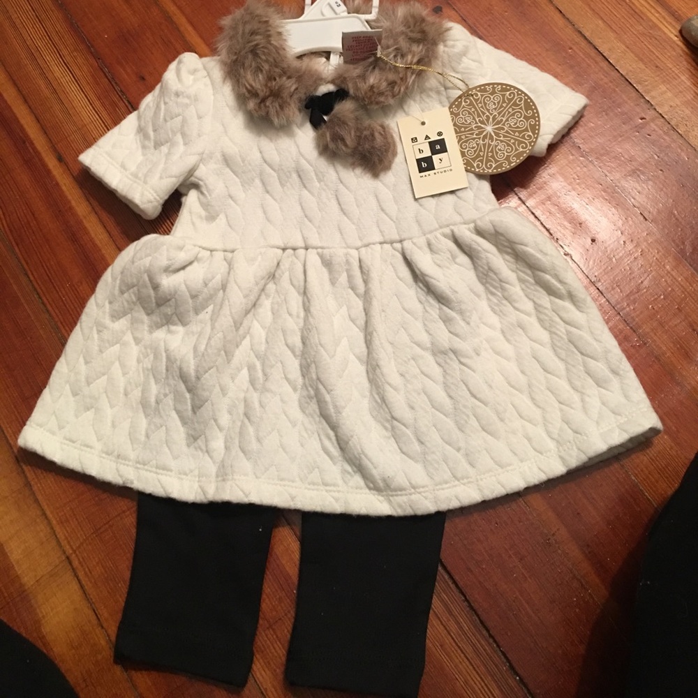Girls max studio two piece outfit