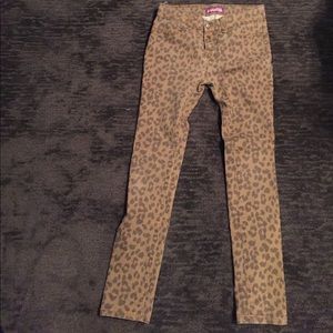 Leopard jeggings