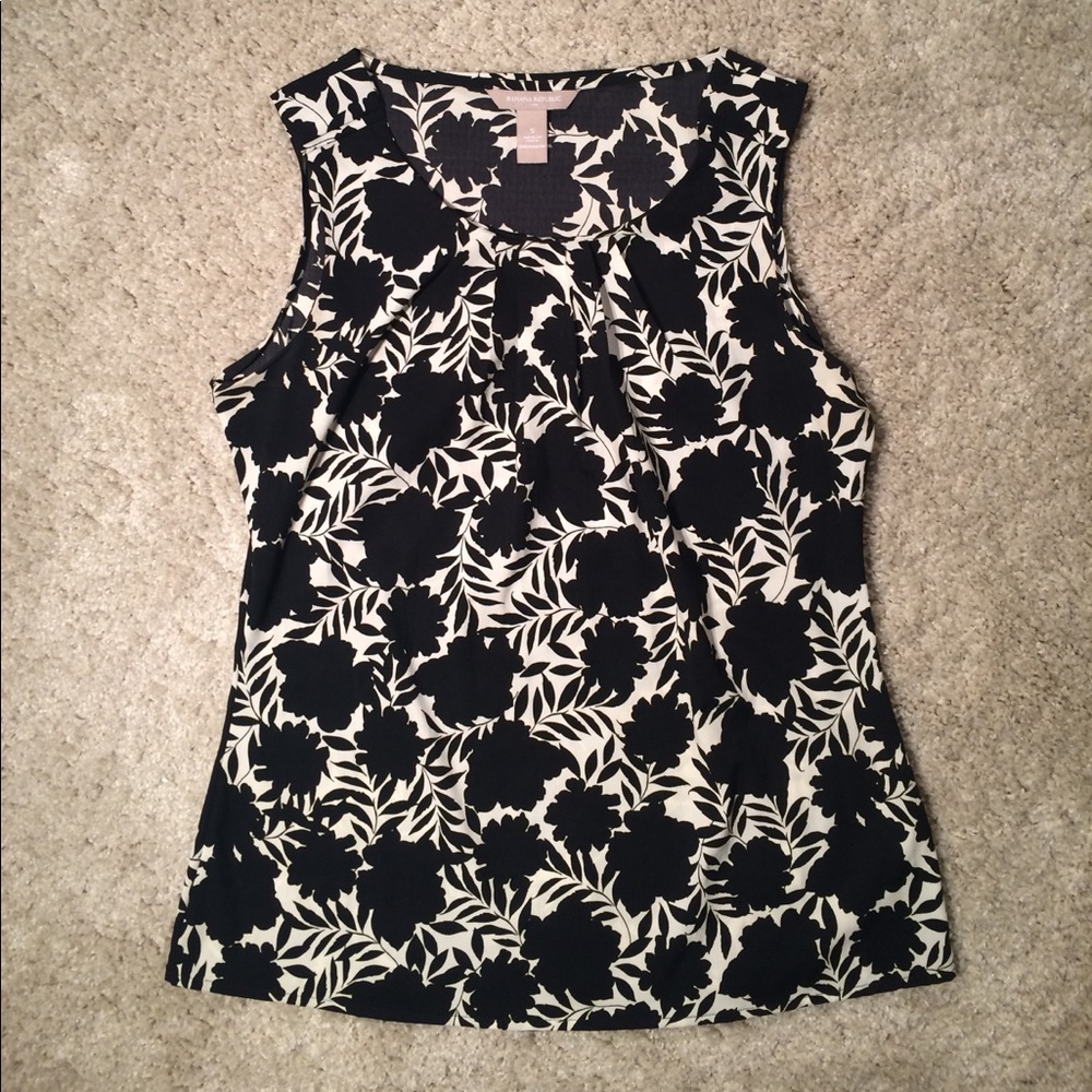 Banana Republic | sleeveless blouse
