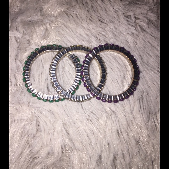 💟 NWOT Jeweled Rings - Picture 2 of 4