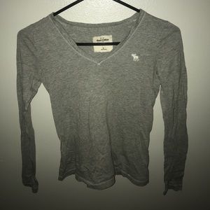 Plain Gray Long Sleeve Kids