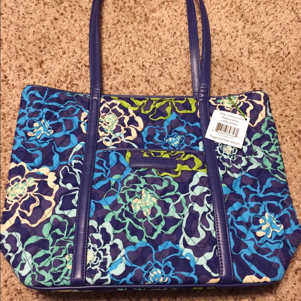 Vera tote with leather