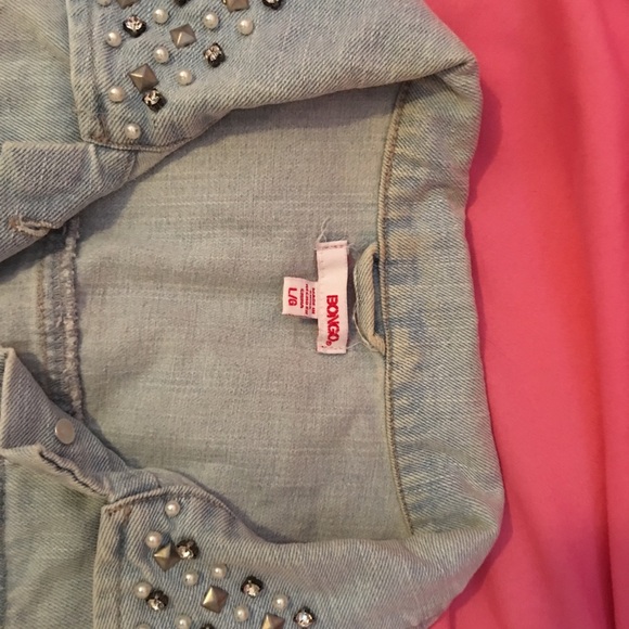 Jean studded jacket ( Denim ) - Picture 2 of 2