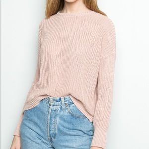 Brandy Melville pink sweater