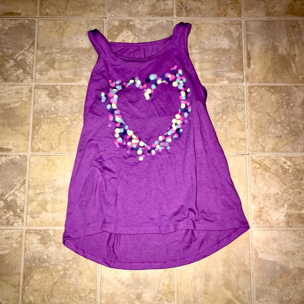 Justice size 8 tank