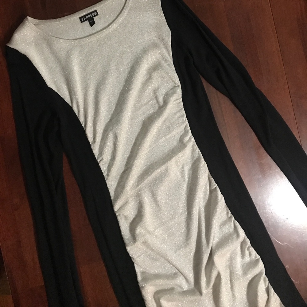 EXPRESS Figure Enhancing knee length dress!👗