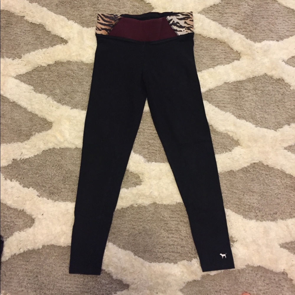 Pink Victoria’s Secret Yoga Leggings