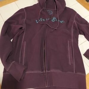 Life is good women’s medium sweatshirt