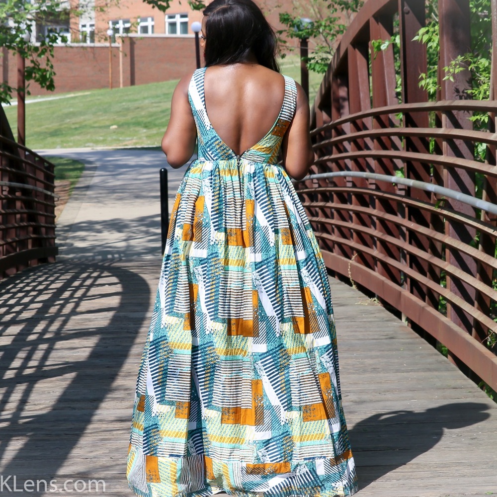 ๐
HP๐
African Print Womenโs Floor Length Dress. - Picture 6 of 6