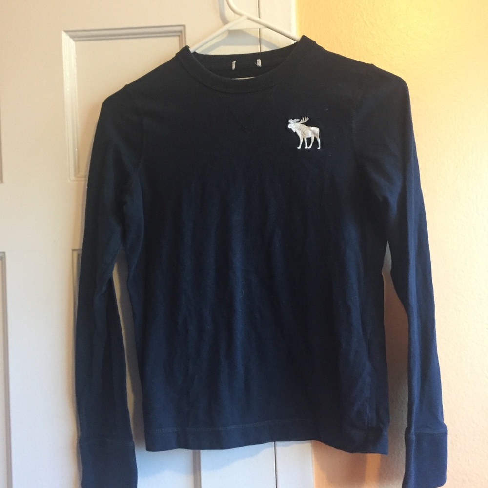 Boys blue Abercrombie shirt