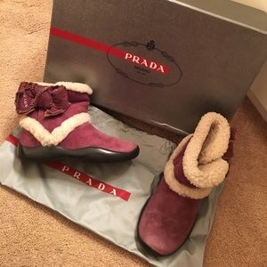 PRADA kids winter boots