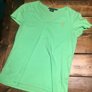 Ralph Lauren Mint/Tea Green Tee - Size Large
