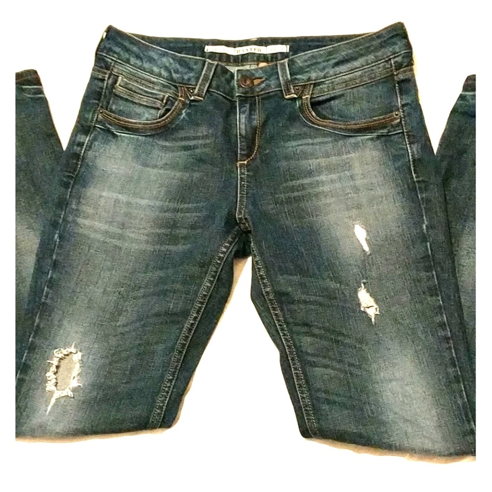 Gently worn jeans