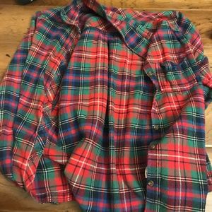 Abercrombie kids flannel shirt